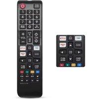 Neel Blue Samsung Universal Infrared TV Remote Control - 17.5cm x 4.5cm in Black | Size: 17.5 cm x 4.5 cm