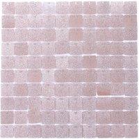 Neel Blue Glitter Shimmer Sequin Wall Panels, 30cm x 30cm in Rose Gold | Size: 30 cm x 30 cm