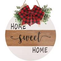 Neel Blue Home Sweet Home Hanging Sign - 29.5cm