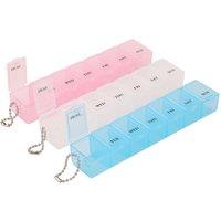 Neel Blue 3-Pack 7-Day Single Dose Pill Organiser - 7 Compartment