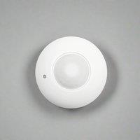 CGC Lighting Surface Mount PIR Motion Sensor IP20 White Ceiling or Wall Mount