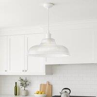 CGC Lighting Jacinta XL Clear Glass Ribbed Extra Large Lampshade