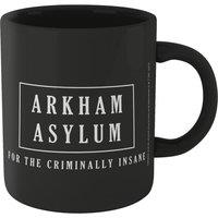 Batman Official Core Arkham Asylum Mug - Black | Size: 300ml