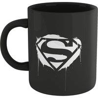 Superman Official Core Graffiti Mug - Black | Size: 300ml