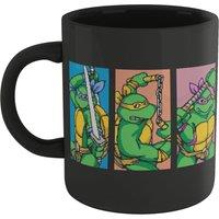 Teenage Mutant Ninja Turtles Official TMNT Characters Mug - Black | Size: 300ml