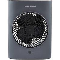 Morphy Richards HeatFlux 2kw Upright Fan Heater with Remote Control in Grey
