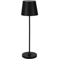 Loops Stylish Black Decor LED Table Lamp - Minimalist Indoor Home Lighting