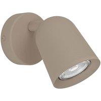 Loops Sandy Ceiling Spotlight - Modern LED Indoor Wall Light for Home Dcor in Nude