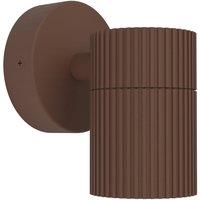 Loops Stylish Rust-Coloured Indoor Wall Light for Modern Home Dcor in Brown