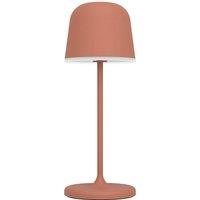 Loops Stylish Modern Orange LED Table Lamp for Indoor Home Decor