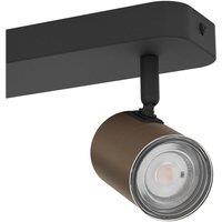 Loops Stylish Bronze & Black LED Bathroom Ceiling Spotlight for Homes