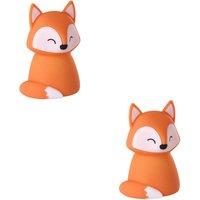 Loops 2 PACK Stylish Orange Table Lamp for Indoor Home Decor - LED Lighting