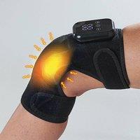 JAVA Wellness Heated Knee & Shoulder Massager with Infrared Heat in Black
