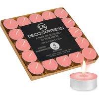 Deco Express Scented 25 Packs Tealights - Toasted Marshmallows in Pink