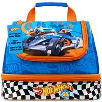 Hot Wheels American Style Lunch Bag School Picnic Holiday Travel in Blue