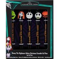Disney TNBC 5 Piece Erasable Gel Pens School Supplies Stationary Gift in Black