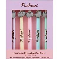 Pusheen 5 Piece Erasable Gel Pens School Supplies Stationary Gift in Blue