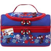 Marvel Multi-Compartment Spidey Lunch Bag Insulated School Holiday Travel in Blue