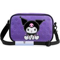 Hello Kitty Kuromi Messenger Shoulder Bag Compact Adjustable Strap in Purple