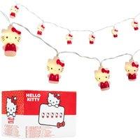 Hello Kitty 3D Sanrio String Fairy Lights LED Room Decor 2 Modes Battery Operated in Red