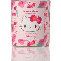 Hello Kitty Repeat Print 1-Wick Candle - Orchid Petal Scent in Pink | Size: Medium