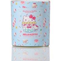 Hello Kitty Repeat Print 1-Wick Candle - Blueberry Muffin Scent in Blue | Size: Medium