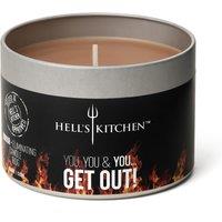 Hell's Kitchen Hell's Kitchen Orange & Clove Tin Candle in Brown | Size: Medium