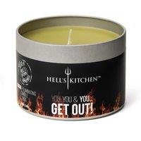 Hell's Kitchen Hell's Kitchen Fresh Lemon Tin Candle in Green | Size: Medium