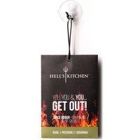 Hell's Kitchen Basil, Patchouli & Geranium Scented Sachets (3 Per Pack) in Black | Size: Small