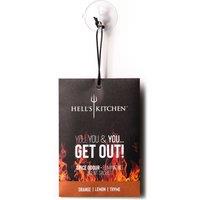 Hell's Kitchen Orange, Lemon & Thyme Scented Sachets (3 Per Pack) in Black | Size: Small