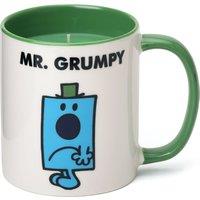 Mr. Men And Little Miss Mr Grumpy Black Pepper & Sandalwood Scented Reusable Mug Candle in Blue | Size: Medium