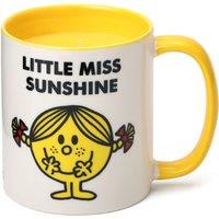 Mr. Men And Little Miss Little Miss Sunshine Coconut & Pineapple Scented Reusable Mug Candle in Yellow | Size: Medium
