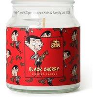 Mr Bean Black Cherry Scented Candle 140g (1-Wick) in White | Size: Small
