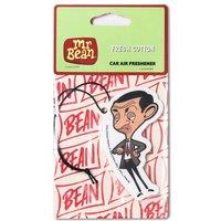 Mr Bean Fresh Cotton Hanging Car Air Freshener in White | Size: Small