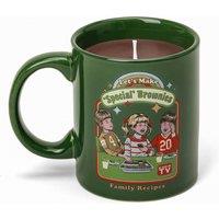 Steven Rhodes Lets Make Special Brownies Green Mug Candle with Brownie Scent | Size: Medium