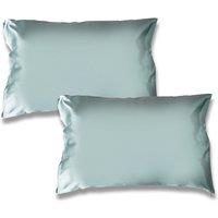 Give Me Cosmetics Satin Pillowcase Bundle - Hair & Skin Protection in Blue