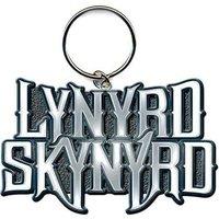Lynyrd Skynyrd Band Logo Keychain Keyring in Silver