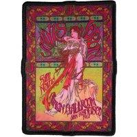 Janis Joplin Avalon Ballroom Woven Patch