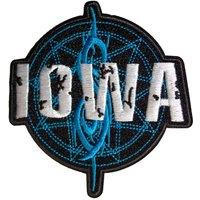 Slipknot Iowa Band Logo Woven Patch in Black