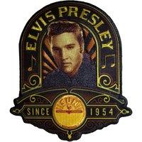 Elvis Presley Studio Portrait Woven Patch in Black