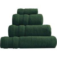 Allure Bath Fashions Luxury Zero Twist Egyptian Cotton Towels in Dark Green