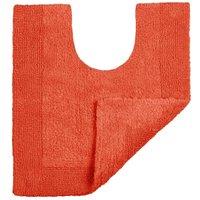 Allure Bath Fashions Elegance Reversible Heavyweight Pedestal Mat in Terracotta | Size: Bath Mat