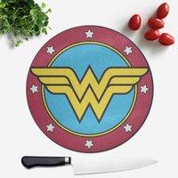 DC Comics Wonder Woman Shield Round Chopping Board