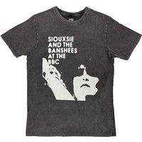 Siouxsie And The Banshees At The BBC Stone Wash T-Shirt in Grey | Size: XL