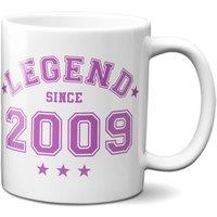Bad Zebedee Legend Since 2010 16th Birthday Mug in Pink | Size: 300ml