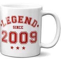 Bad Zebedee Legend Since 2010 16th Birthday Mug in Red | Size: 300ml