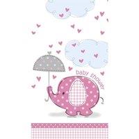 Unique Party Umbrellaphants Shower Pink Tablver