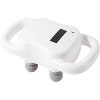 Gr8 Home Multifunctional 4 Head Massage Gun Muscle Percussion Deep Tissue Body Massager in White