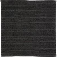CHRISTY 'Prism' Luxury 100% Turkish Cotton Bath Mats in Black