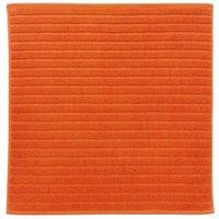 CHRISTY 'Prism' Luxury 100% Turkish Cotton Bath Mats in Orange